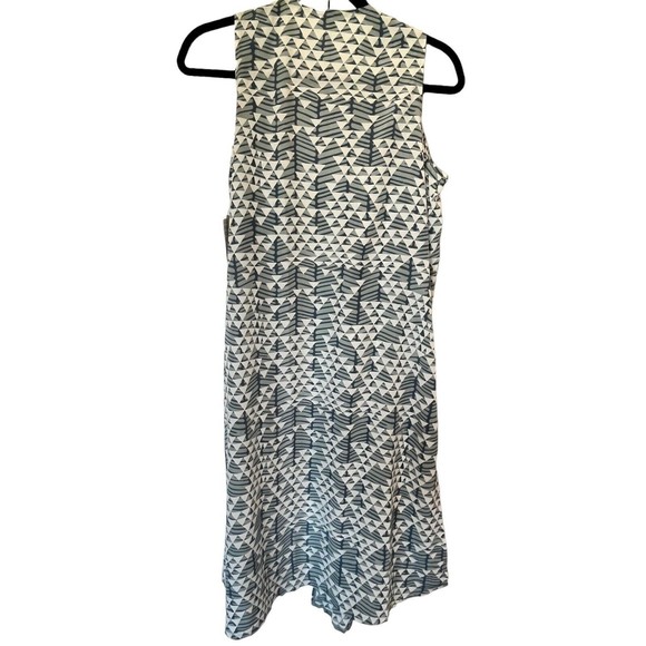 Lularoe Joy Split Seam Duster Long Vest Triangle pattern Size Small NWT - Picture 2 of 6